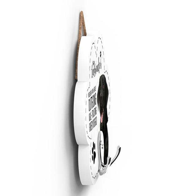 Hilburn 2 - Hook Wall Hook in White Happy Larry on Productcaster.