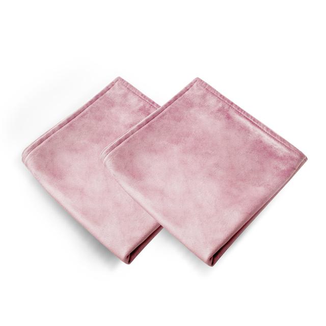 Fritch Soft Cushion Cover (Set of 2) Canora Grey Colour: Baby Pink, Size: 40cm H x 40cm W x 1cm D on Productcaster.