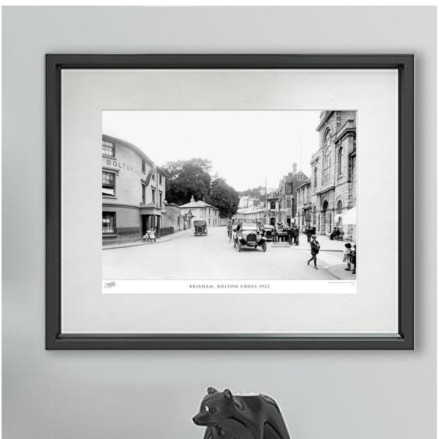 'Brixham, Bolton Cross 1922' - Picture Frame Photograph Print on Paper The Francis Frith Collection Size: 28cm H x 36cm W x 2.3cm D on Productcaster.