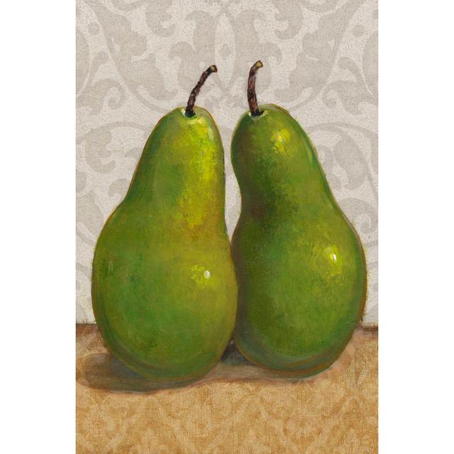 Pear Duo I by Tim OToole - Wrapped Canvas Painting August Grove Size: 122cm H x 81cm W x 3.8cm D on Productcaster.