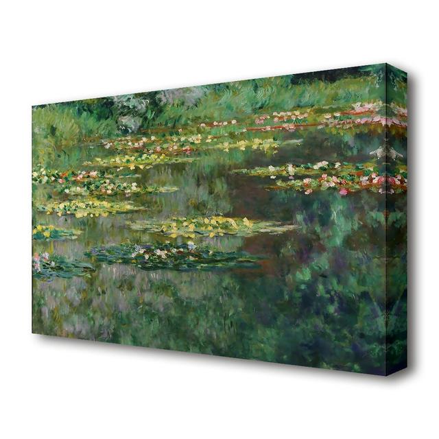 'Le Bassin Des Nympheas' by Claude Monet Painting Print on Wrapped Canvas East Urban Home Size: 50.8 cm H x 81.3 cm W on Productcaster.