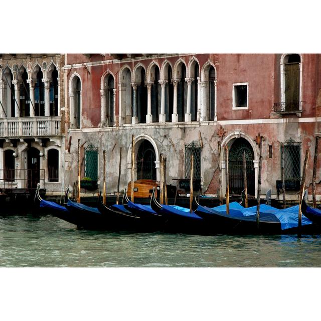 Venice Gondolas II by Rachel Perry - Wrapped Canvas Art Prints Longshore Tides Size: 51cm H x 76cm W x 3.8cm D on Productcaster.