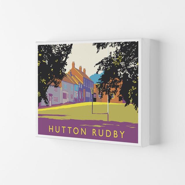 Hutton Rudby by Richard O'Neill - Print Corrigan Studio Format: Wrapped Canvas, Size: 29.7cm H x 42cm W x 4cm D on Productcaster.