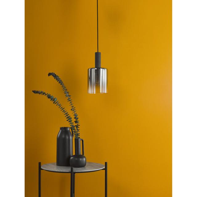 Beniah - Light Matt Black Pendant Brayden Studio Number of Lights: 1 on Productcaster.