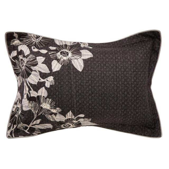 Faiza 200 Thread Count Floral Oxford Pillow Case Bedeck of Belfast on Productcaster.