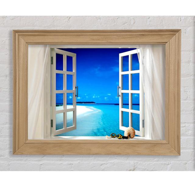 Tropical Breeze - Single Picture Frame Art Prints Bright Star Size: 84.1cm H x 142.2cm W x 8cm D on Productcaster.