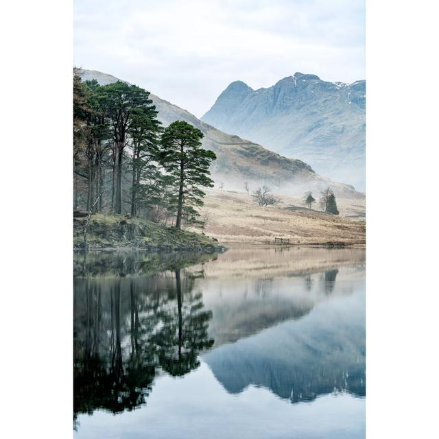 Lake And Mountains by Daniel_Kay - on Union Rustic Size: 122cm H x 81cm W x 3.8cm D on Productcaster.