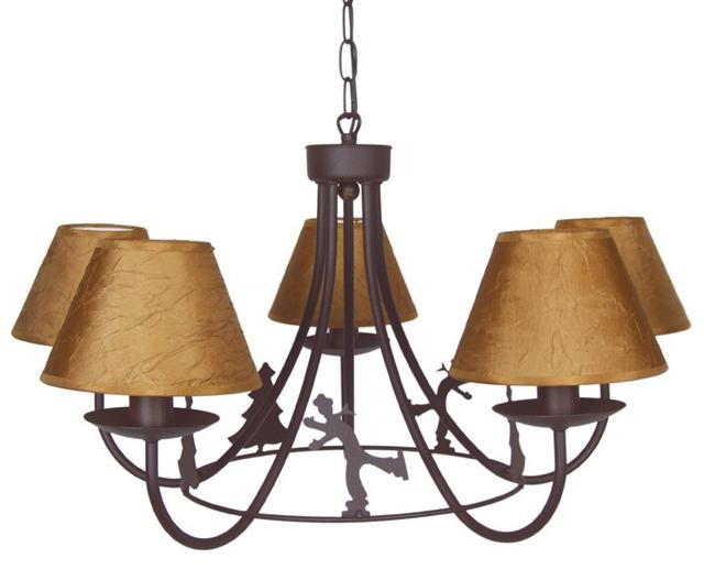 Margaret 5-Light Shaded Chandelier Alpen Home on Productcaster.