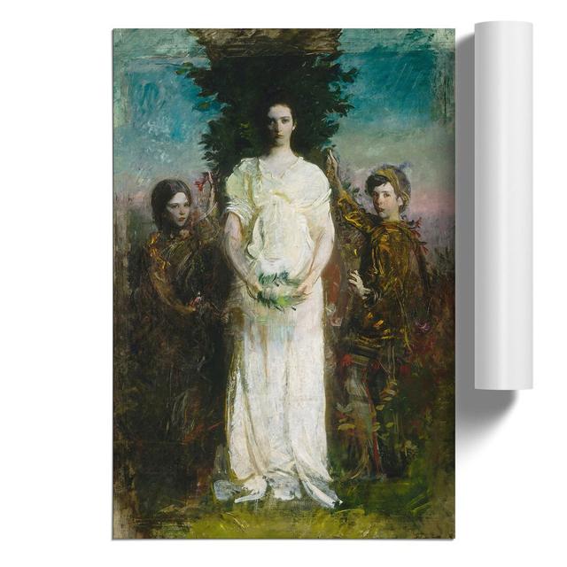 My Children by Abbott Handerson Thayer - Unframed Painting East Urban Home Size: 30cm H x 21cm W x 0.1cm D on Productcaster.