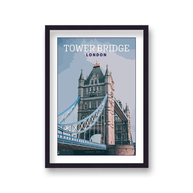 London Tower Bridge Travel - Single Picture Frame Art Prints Happy Larry on Productcaster.