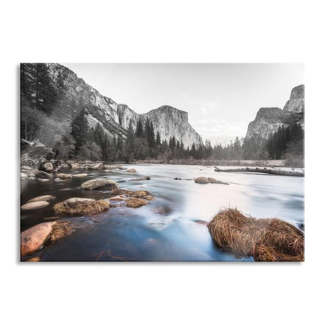 National Park California - No Frame Print on Glass Union Rustic Size: 70cm H x 100cm W x 0.4cm D on Productcaster.