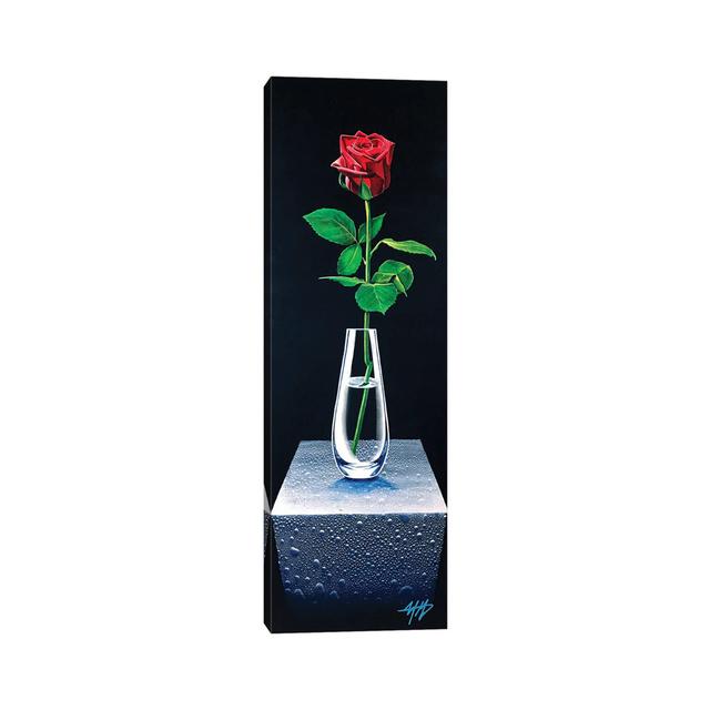 Forever Rose by Michael Goldzweig - Wrapped Canvas Print Mercer41 on Productcaster.