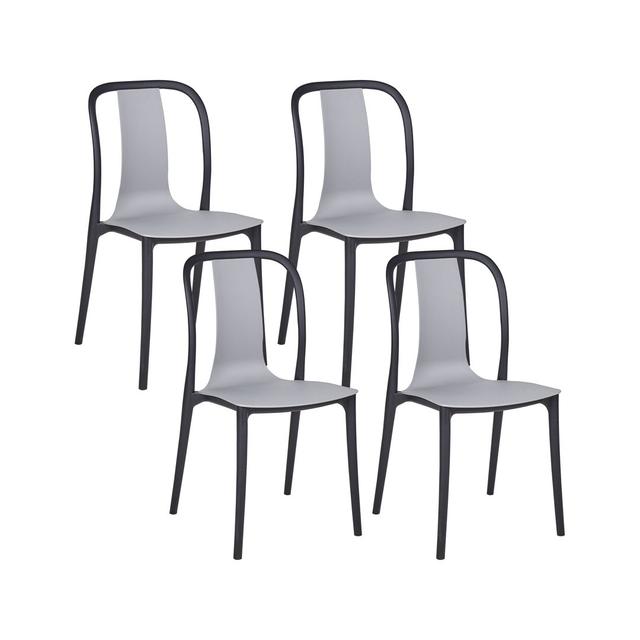 Gahanna Stacking Patio Dining Side Chair Brayden Studio on Productcaster.