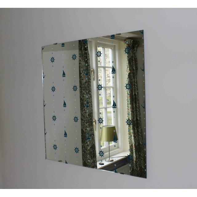 Nautical Marine Accent Mirror East Urban Home Size: 61cm H x 61cm W on Productcaster.