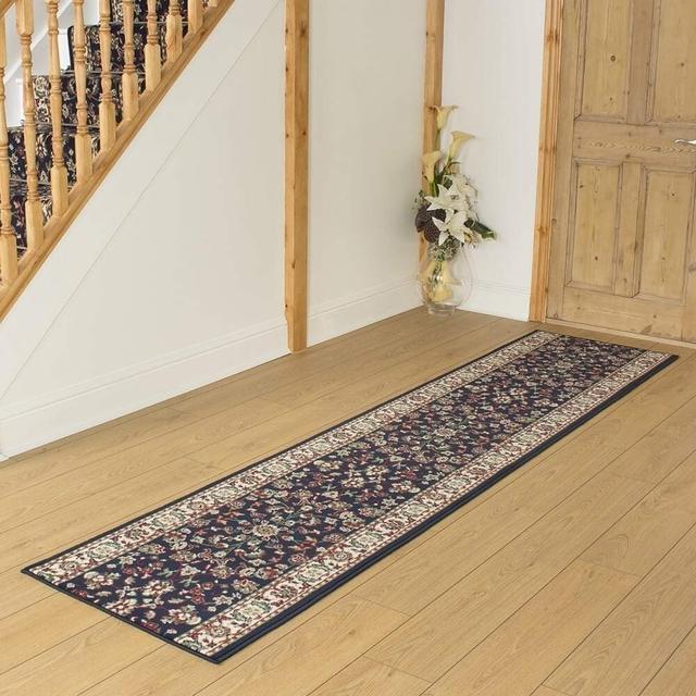 Barnesville Tufted Blue Hallway Runner Rug ClassicLiving Rug Size: Runner 150cm x 60cm on Productcaster.