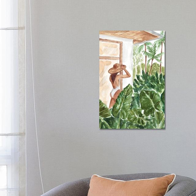 Woke Up In The Jungle von Sabina Fenn - Gallery-Wrapped Canvas Giclée on Canvas Sansibar Home Format: Leinen, Größe: 66,04 cm H x 45,72 cm B x 3,81 cm on Productcaster.