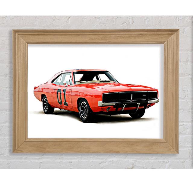 Dukes Of Hazzard - Einzelner Bilderrahmen Kunstdrucke Bright Star Größe: 59,7 cm H x 84,1 cm B x 8 cm T on Productcaster.