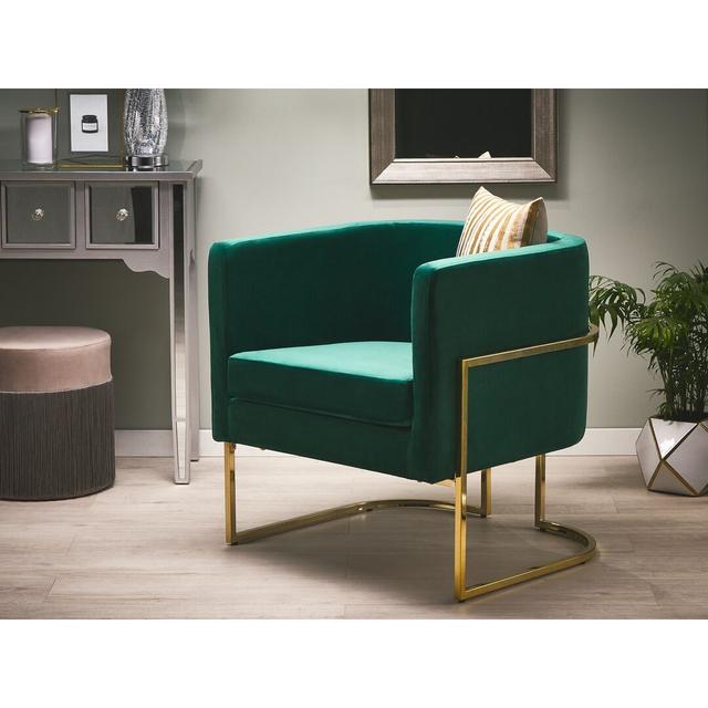 Echo Armchair Fairmont Park Upholstery Colour: Green on Productcaster.