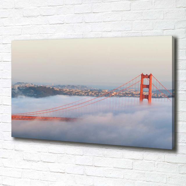 San Francisco Bridge - Wrapped Canvas Art Prints Brayden Studio on Productcaster.