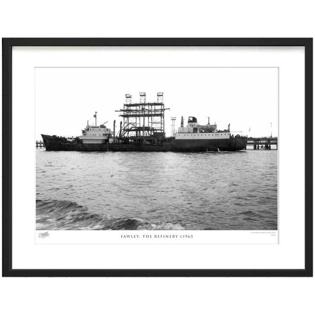 'Fawley, the Refinery C1965' by Francis Frith - Picture Frame Photograph Print on Paper The Francis Frith Collection Size: 40cm H x 50cm W x 2.3cm D on Productcaster.