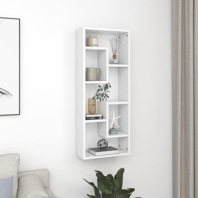 Louidor Accent Shelf 17 Stories Finish: White on Productcaster.