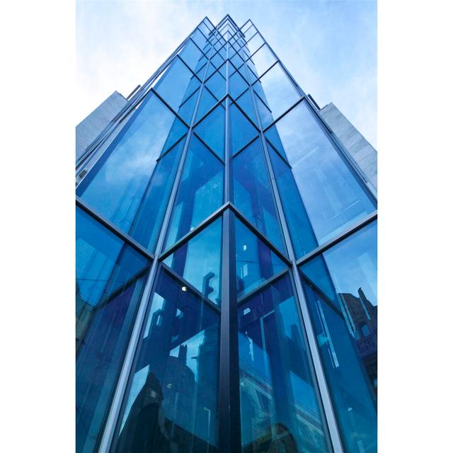 Infinite Glass Building by Tips2K - Wrapped Canvas Photograph 17 Stories Size: 76cm H x 51cm W on Productcaster.