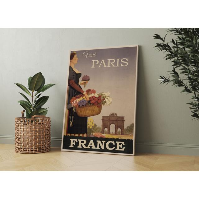 Vintage Poster - Paris Madame Als Leinwandbild Art_0767 Maturi Größe: 60 cm H x 40 cm B on Productcaster.