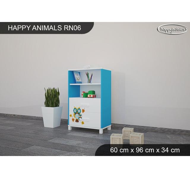 60Cm W Cube Unit Happy Babies Colour: Blue on Productcaster.