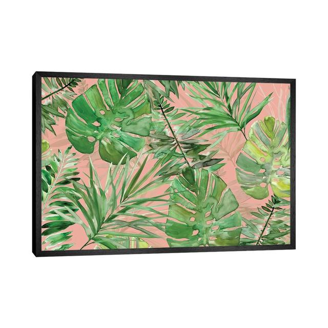 Tropical Sketchbook Coral by Carol Robinson - Graphic Art Print on Canvas Bay Isle Home Size: 101.6cm H x 152.4cm W x 3.81cm D, Format: Wrapped Canvas on Productcaster.