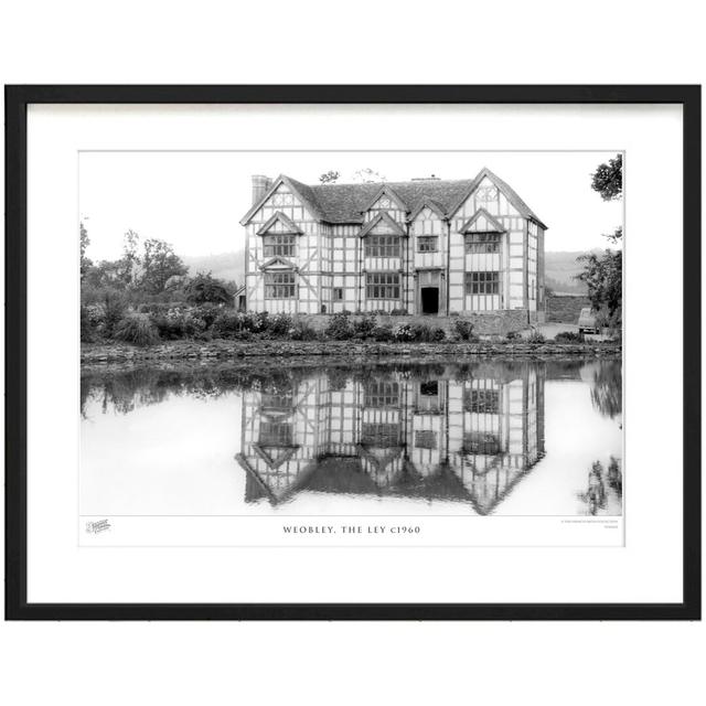 'Weobley, the Ley C1960' by Francis Frith - Picture Frame Photograph Print on Paper The Francis Frith Collection Size: 45cm H x 60cm W x 2.3cm D on Productcaster.