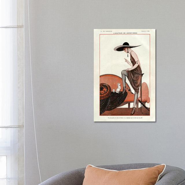 1922 La Vie Parisienne Magazine Plate von Armand Vallee - Gallery-Wrapped Canvas Giclée on Canvas Lark Manor Format: Leinwandbild on Productcaster.