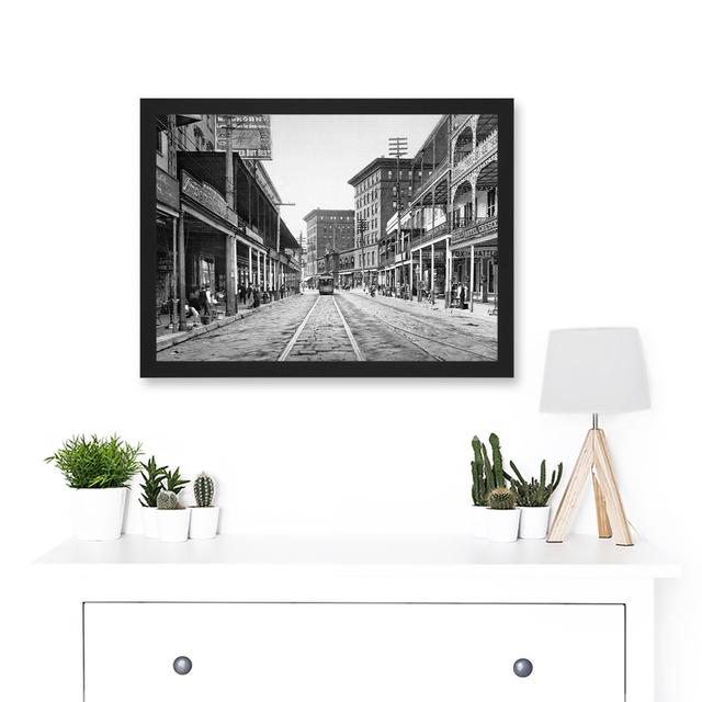 St Charles Street 1900 New Orleans - Single Picture Frame Art Prints Marlow Home Co. on Productcaster.