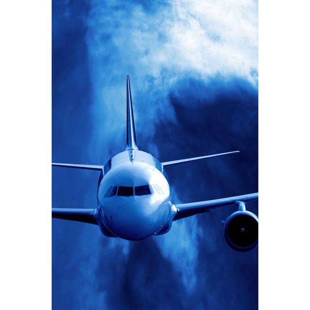 Jet Airplane by Sharply_Done - Wrapped Canvas Art Prints 17 Stories Size: 91cm H x 61cm W on Productcaster.