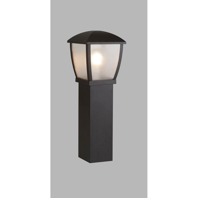 Chorlton Black Hardwired Bollards Dakota Fields Size: 73cm H x 32cm W x 32cm D on Productcaster.