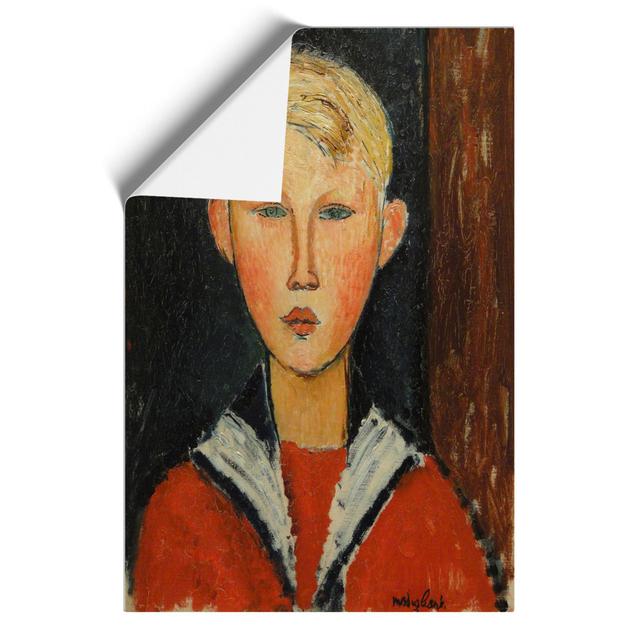 The Blue-Eyed Boy by Amedeo Modigliani - Unframed Painting East Urban Home Size: 30cm H x 21cm W x 0.1cm D on Productcaster.