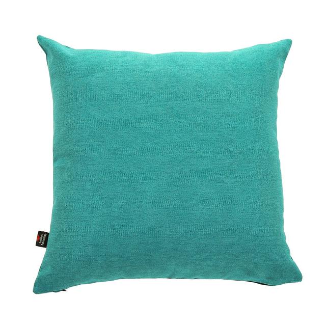 Mtecombe Scatter Cushion with Filling Ebern Designs Colour: Teal, Size: 43 x 43cm on Productcaster.