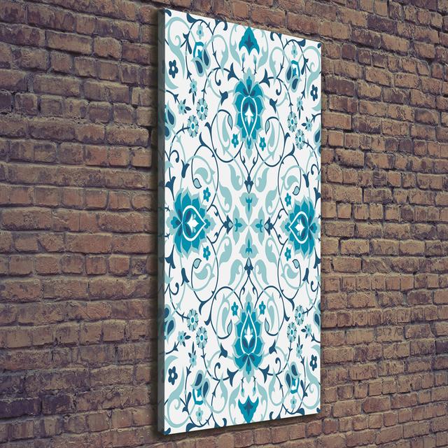 Arabic Pattern - Wrapped Canvas Art Prints Ophelia & Co. on Productcaster.