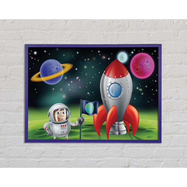 Space Boy - Print Isabelle & Max Size: 59.7cm H x 84.1cm W x 2cm D on Productcaster.