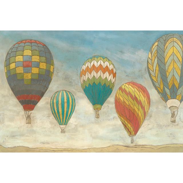 Up in the Air by Megan Meagher - Wrapped Canvas Painting Marlow Home Co. Size: 51cm H x 76cm W x 3.8cm D on Productcaster.