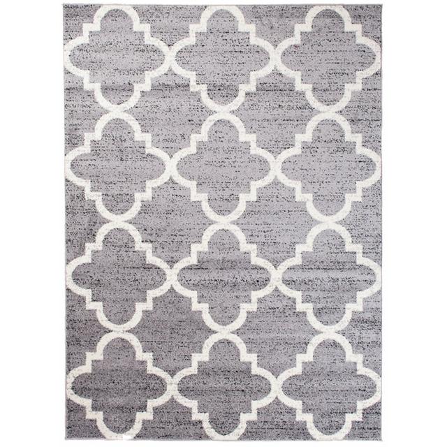 Chewelah Grey/White Rug Fairmont Park Rug Size: Rectangle 200 x 290cm on Productcaster.