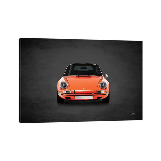 Porsche 901 by Mark Rogan - Wrapped Canvas Art Prints 17 Stories Size: 45.72cm H x 66.04cm W x 3.81cm D on Productcaster.