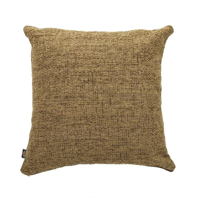 Alvarez Square Throw Cushion Ebern Designs Colour: Brown, Size: 55 x 55cm on Productcaster.