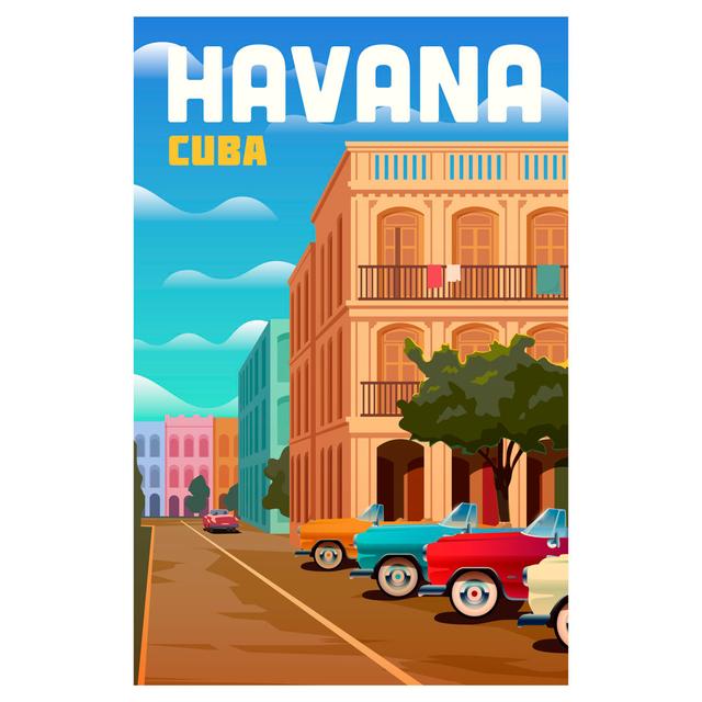 Frewsburg Frewsburg Havana, Cuba Travel by Tomas Sereda - Wrapped Canvas Graphic Art Happy Larry Size: 91cm H x 61cm W x 3.8cm D on Productcaster.