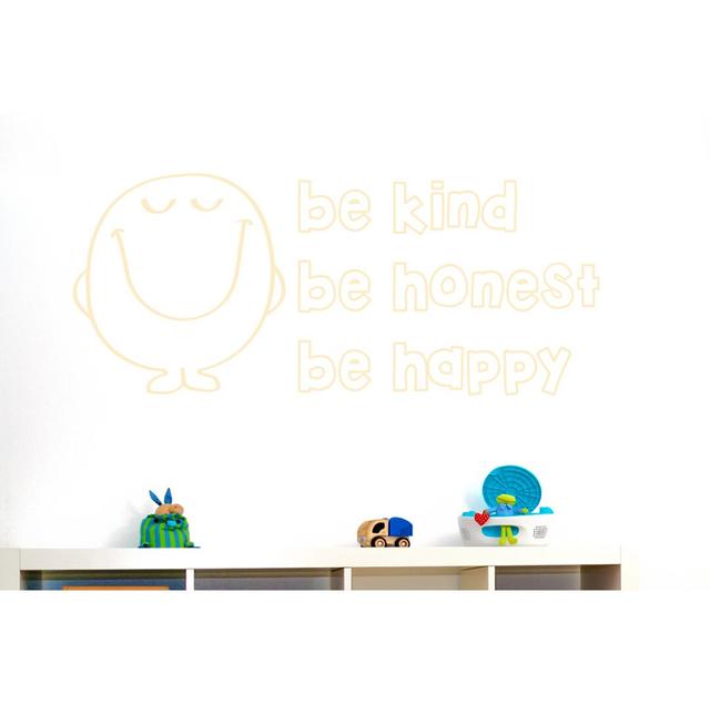 Non-Wall Damaging Wall Decal East Urban Home Size: Large, Colour: Beige on Productcaster.