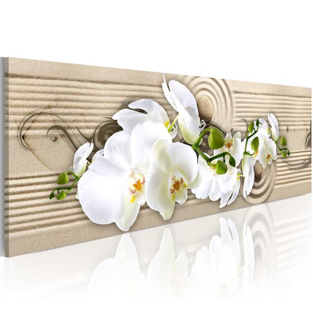 Desert Flower - Wrapped Canvas Graphic Art Happy Larry on Productcaster.