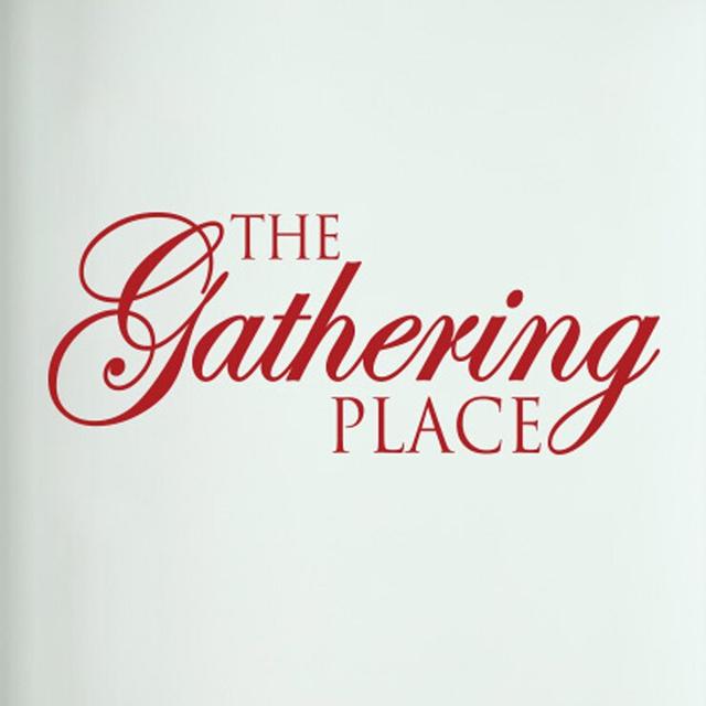 The Gathering Place Door Room Wall Sticker East Urban Home Colour: Dark Red on Productcaster.