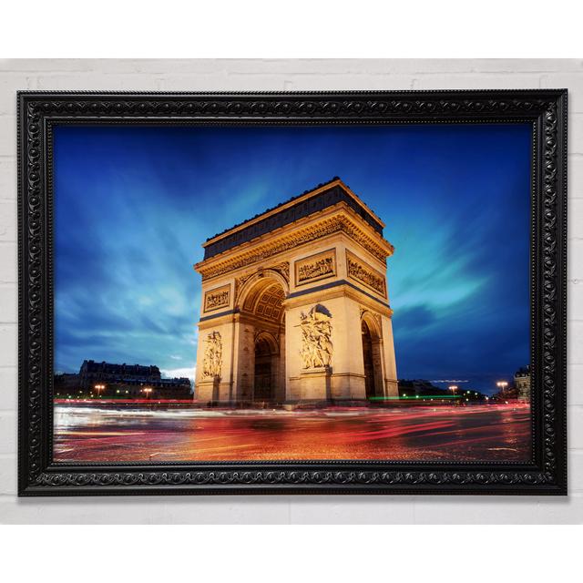 Arc De Triomphe 7 - Single Picture Frame Art Prints Brayden Studio Size: 84.1cm H x 118.9cm W on Productcaster.