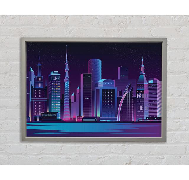 The Futuristic City - Print Bright Star Size: 84.1cm H x 118.9cm W x 3.3m D on Productcaster.