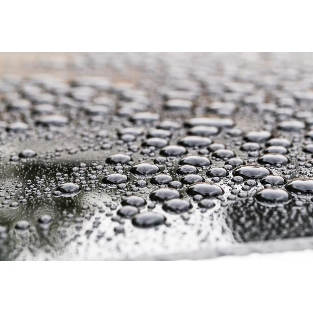 Water Droplets On Car by Jorge Villalba - Wrapped Canvas Art Prints Wall Art Production Network Size: 61cm H x 91cm W x 3.8cm D on Productcaster.