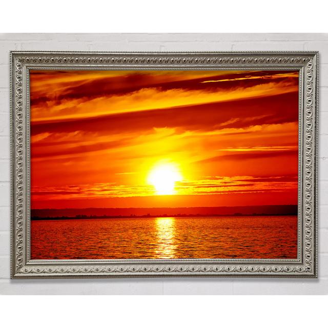 The Oceans Silveren Delight Framed Print Bright Star Size: 21cm H x 29.7cm W on Productcaster.